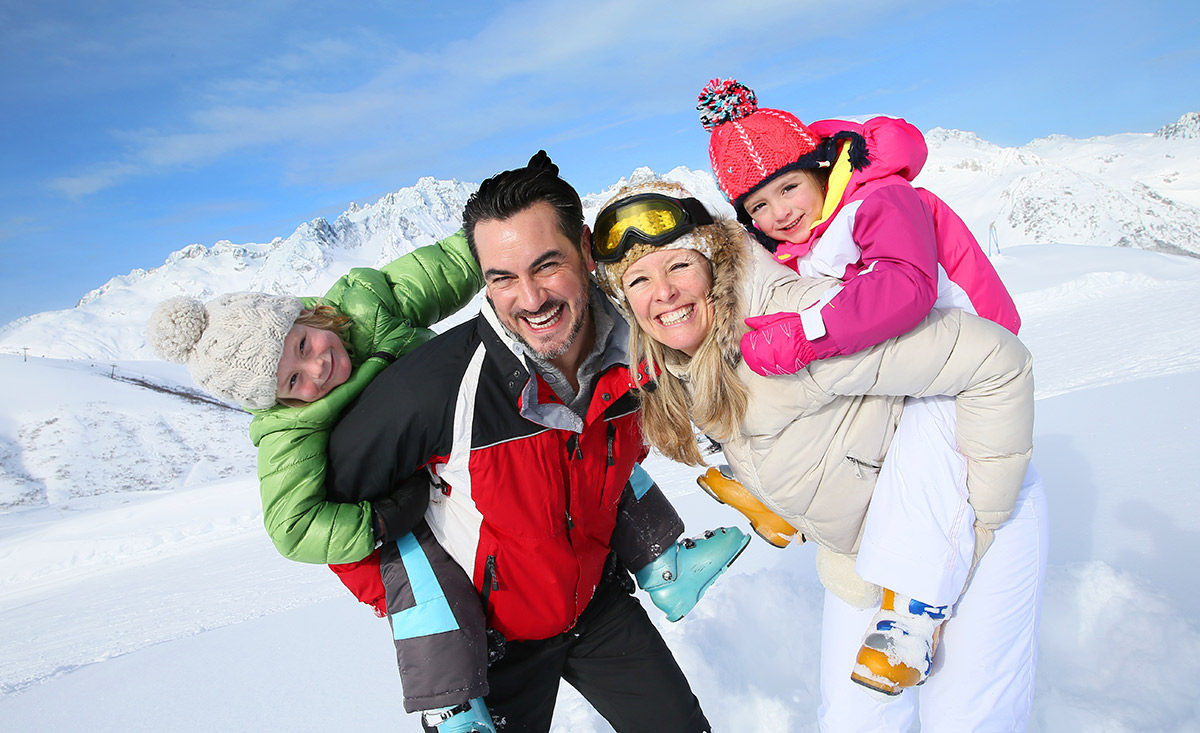 Skiurlaub mit der Familie in Familienhotels und Skihotels